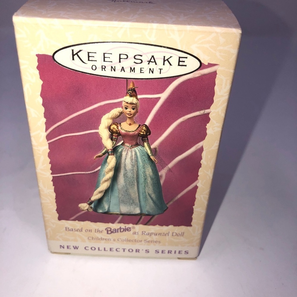 1997 Hallmark Ornament Barbie as Rapunzel Doll #1
